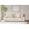image:imageSignature Design by Ashley Oversized Accent Chair and a Half Birch BeigeOff White