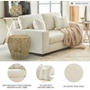 image:imageSignature Design by Ashley Oversized Accent Chair and a Half Birch BeigeOff White