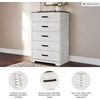 image:imageSignature Design by Ashley Paxberry 5 Drawer Chest of Drawers WhitewashTwotone