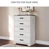 image:imageSignature Design by Ashley Paxberry 5 Drawer Chest of Drawers WhitewashTwotone