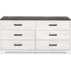image:imageSignature Design by Ashley Paxberry 5 Drawer Chest of Drawers WhitewashTwotone