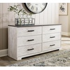 image:imageSignature Design by Ashley Paxberry 5 Drawer Chest of Drawers WhitewashTwotone