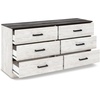 image:imageSignature Design by Ashley Paxberry 5 Drawer Chest of Drawers WhitewashTwotone1