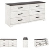 image:imageSignature Design by Ashley Paxberry 5 Drawer Chest of Drawers WhitewashTwotone1