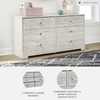 image:imageSignature Design by Ashley Paxberry 5 Drawer Chest of Drawers WhitewashWhitewash1
