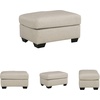 image:imageSignature Design by Ashley Queen Pull Out Couch Leather amp Faux LeatherBone