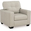 image:imageSignature Design by Ashley Queen Pull Out Couch Leather amp Faux LeatherBone