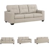 image:imageSignature Design by Ashley Queen Pull Out Couch Leather amp Faux LeatherBone