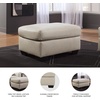 image:imageSignature Design by Ashley Queen Pull Out Couch Leather amp Faux LeatherBone