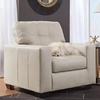 image:imageSignature Design by Ashley Queen Pull Out Couch Leather amp Faux LeatherBone