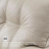 image:imageSignature Design by Ashley Queen Pull Out Couch Leather amp Faux LeatherBone
