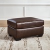 image:imageSignature Design by Ashley Queen Pull Out Couch Leather amp Faux LeatherDark Brown