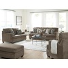 image:imageSignature Design by Ashley Queen Pull Out Sofa Bed NutmegDark Brown