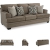 image:imageSignature Design by Ashley Queen Pull Out Sofa Bed NutmegDark Brown