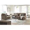 image:imageSignature Design by Ashley Queen Pull Out Sofa Bed NutmegDark Brown