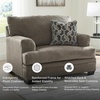 image:imageSignature Design by Ashley Queen Pull Out Sofa Bed NutmegDark Brown