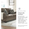 image:imageSignature Design by Ashley Queen Pull Out Sofa Bed NutmegDark Brown