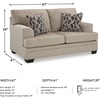 image:imageSignature Design by Ashley Queen Pull Out Sofa Bed NutmegLight Brown