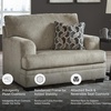 image:imageSignature Design by Ashley Queen Pull Out Sofa Bed NutmegLight Brown