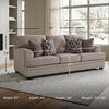 image:imageSignature Design by Ashley Queen Pull Out Sofa Bed NutmegLight Brown