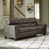 image:imageSignature Design by Ashley Queen Sleeper Sofa Bed Pull Out Couch NaviCharcoal