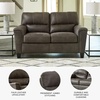 image:imageSignature Design by Ashley Queen Sleeper Sofa Bed Pull Out Couch NaviGrey