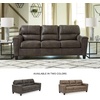 image:imageSignature Design by Ashley Queen Sleeper Sofa Bed Pull Out Couch NaviGrey
