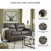 image:imageSignature Design by Ashley Queen Sleeper Sofa Bed Pull Out Couch NaviGrey