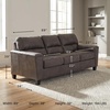 image:imageSignature Design by Ashley Queen Sleeper Sofa Bed Pull Out Couch NaviGrey