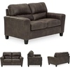 image:imageSignature Design by Ashley Queen Sleeper Sofa Bed Pull Out Couch NaviGrey