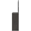 image:imageSignature Design by Ashley Rustic 6 Drawer Dresser with Mirror WhitewashCharcoal
