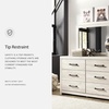 image:imageSignature Design by Ashley Rustic 6 Drawer Dresser with Mirror WhitewashWhitewash