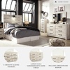 image:imageSignature Design by Ashley Rustic 6 Drawer Dresser with Mirror WhitewashWhitewash