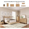 image:imageSignature Design by Ashley Rustic Twin Size Panel Bed Frame Warm BrownFull Panel Bed
