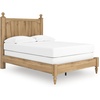 image:imageSignature Design by Ashley Rustic Twin Size Panel Bed Frame Warm BrownFull Panel Bed