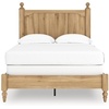 image:imageSignature Design by Ashley Rustic Twin Size Panel Bed Frame Warm BrownFull Panel Bed