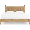 image:imageSignature Design by Ashley Rustic Twin Size Panel Bed Frame Warm BrownKing Panel Bed