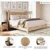 image:imageSignature Design by Ashley Rustic Twin Size Panel Bed Frame Warm BrownKing Panel Bed