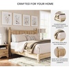 image:imageSignature Design by Ashley Rustic Twin Size Panel Bed Frame Warm BrownKing Panel Bed