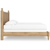 image:imageSignature Design by Ashley Rustic Twin Size Panel Bed Frame Warm BrownKing Panel Bed