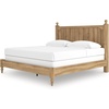 image:imageSignature Design by Ashley Rustic Twin Size Panel Bed Frame Warm BrownKing Panel Bed