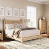 image:imageSignature Design by Ashley Rustic Twin Size Panel Bed Frame Warm BrownQueen Panel Bed