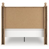 image:imageSignature Design by Ashley Rustic Twin Size Panel Bed Frame Warm BrownQueen Panel Bed