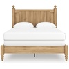 image:imageSignature Design by Ashley Rustic Twin Size Panel Bed Frame Warm BrownQueen Panel Bed