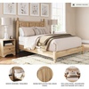 image:imageSignature Design by Ashley Rustic Twin Size Panel Bed Frame Warm BrownQueen Panel Bed