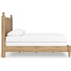 image:imageSignature Design by Ashley Rustic Twin Size Panel Bed Frame Warm BrownQueen Panel Bed