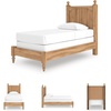 image:imageSignature Design by Ashley Rustic Twin Size Panel Bed Frame Warm BrownTwin Panel Bed