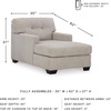 image:imageSignature Design by Ashley Sectional Sleeper Sofa CouchBeige