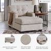 image:imageSignature Design by Ashley Sectional Sleeper Sofa CouchBeige
