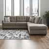 image:imageSignature Design by Ashley Sectional Sleeper Sofa CouchBrown